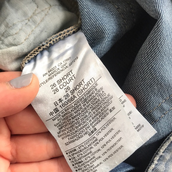 Gap Light Denim Skinny Jeans - Picture 3 of 3